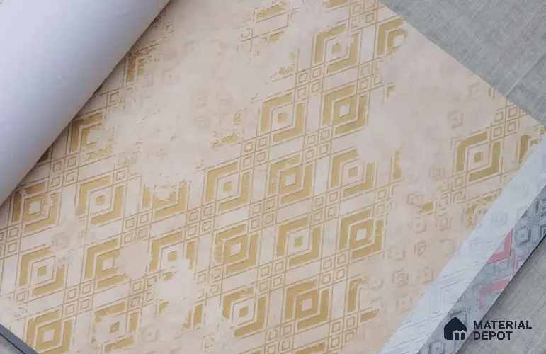 HM110 | 10 Meter x 21 Inches Patterned Look Wallpaper - 57.41 Sq. Ft. | Minimum 15% wastage during installation