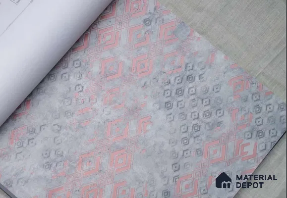 HM111 | 10 Meter x 21 Inches Patterned Look Wallpaper - 57.41 Sq. Ft. | Minimum 15% wastage during installation