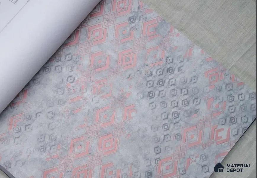 HM111 | 10 Meter x 21 Inches Patterned Look Wallpaper - 57.41 Sq. Ft. | Minimum 15% wastage during installation