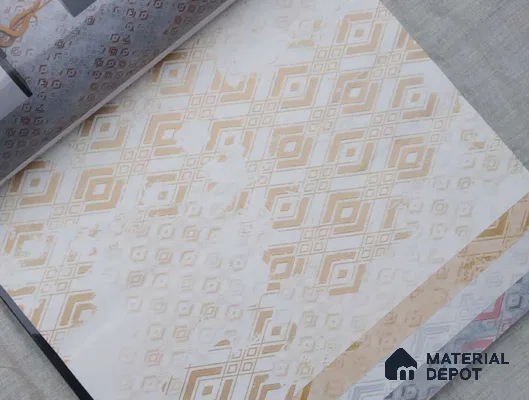 HM112 | 10 Meter x 21 Inches Patterned Look Wallpaper - 57.41 Sq. Ft. | Minimum 15% wastage during installation