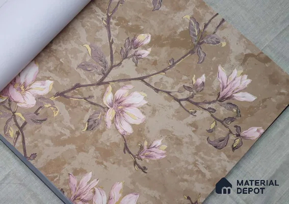 HM115 | 10 Meter x 21 Inches Florals Look Wallpaper - 57.41 Sq. Ft. | Minimum 15% wastage during installation