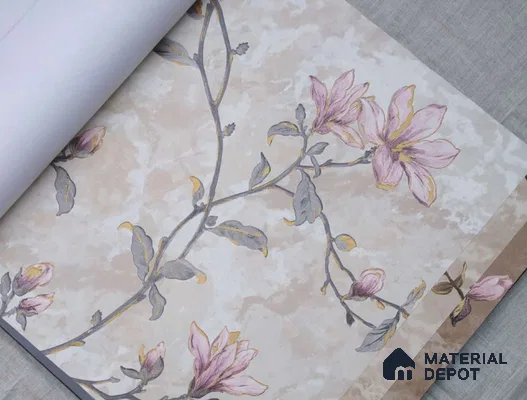 HM119 | 10 Meter x 21 Inches Florals Look Wallpaper - 57.41 Sq. Ft. | Minimum 15% wastage during installation