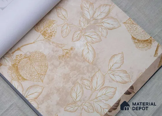 HM122 | 10 Meter x 21 Inches Florals Look Wallpaper - 57.41 Sq. Ft. | Minimum 15% wastage during installation