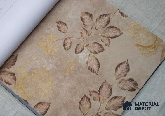 HM123 | 10 Meter x 21 Inches Florals Look Wallpaper - 57.41 Sq. Ft. | Minimum 15% wastage during installation