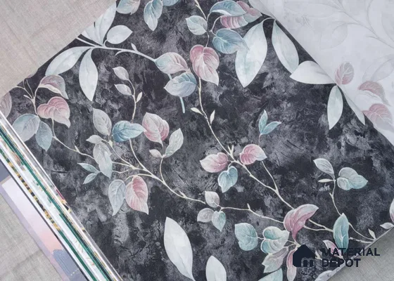 HM139 | 10 Meter x 21 Inches Florals Look Wallpaper - 57.41 Sq. Ft. | Minimum 15% wastage during installation
