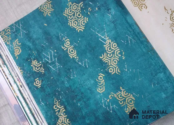 HM153 | 10 Meter x 21 Inches Patterned Look Wallpaper - 57.41 Sq. Ft. | Minimum 15% wastage during installation