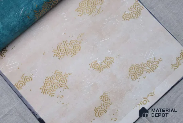 HM155 | 10 Meter x 21 Inches Patterned Look Wallpaper - 57.41 Sq. Ft. | Minimum 15% wastage during installation