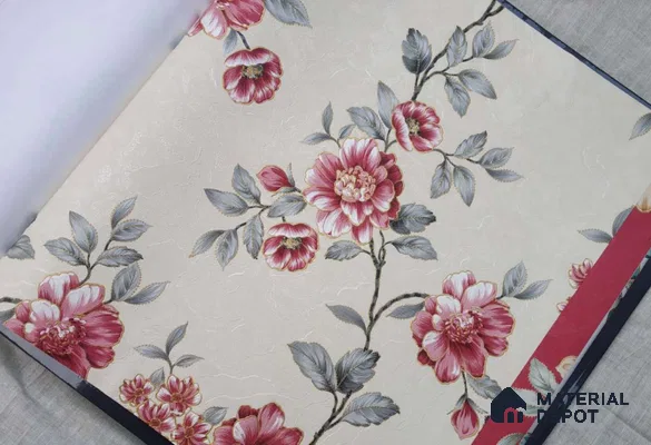 HM170 | 10 Meter x 21 Inches Florals Look Wallpaper - 57.41 Sq. Ft. | Minimum 15% wastage during installation