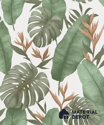 M15-1 | 10 Meter x 21 Inches Florals Look Wallpaper - 57.37 Sq. Ft. | Minimum 15% wastage during installation