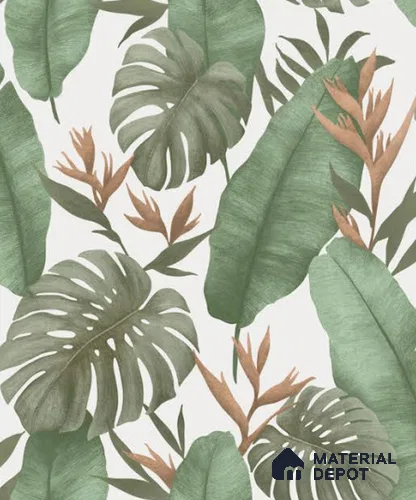 M15-1 | 10 Meter x 21 Inches Florals Look Wallpaper - 57.37 Sq. Ft. | Minimum 15% wastage during installation