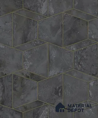M5-1 | 10 Meter x 21 Inches Geometric Look Wallpaper - 57.37 Sq. Ft. | Minimum 15% wastage during installation