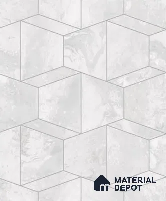 M5-2 | 10 Meter x 21 Inches Geometric Look Wallpaper - 57.37 Sq. Ft. | Minimum 15% wastage during installation