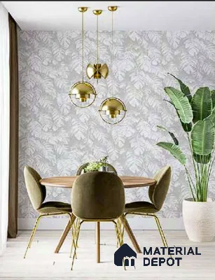 N1-2 | 10 Meter x 21 Inches Florals Look Wallpaper - 57.41 Sq. Ft. | Minimum 15% wastage during installation
