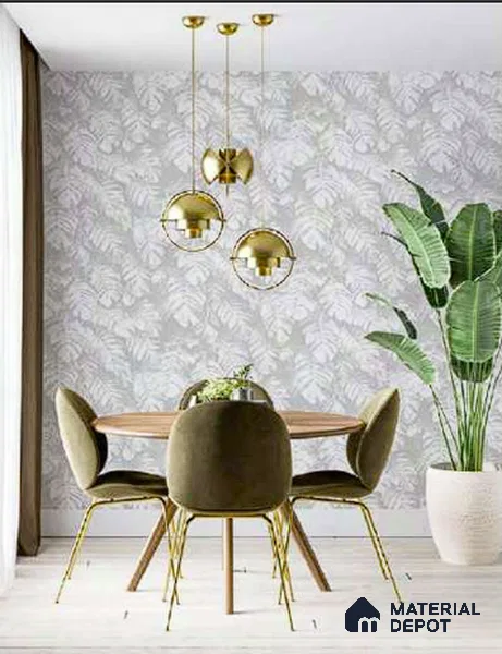 N1-2 | 10 Meter x 21 Inches Florals Look Wallpaper - 57.41 Sq. Ft. | Minimum 15% wastage during installation