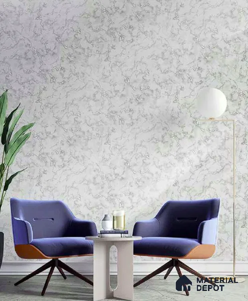 N10-6 | 10 Meter x 21 Inches Marble Look Wallpaper - 57.41 Sq. Ft. | Minimum 10% wastage during installation