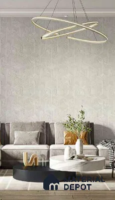 N12-1 | 10 Meter x 21 Inches Geometric Look Wallpaper - 57.41 Sq. Ft. | Minimum 15% wastage during installation