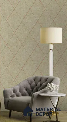 N13-5 | 10 Meter x 21 Inches Geometric Look Wallpaper - 57.41 Sq. Ft. | Minimum 15% wastage during installation