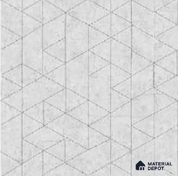 N14-2 | 10 Meter x 21 Inches Geometric Look Wallpaper - 57.41 Sq. Ft. | Minimum 15% wastage during installation
