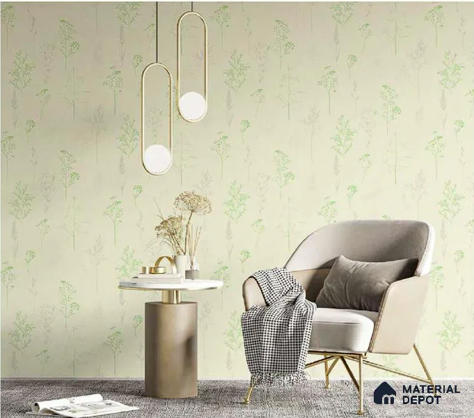 N2-1 | 10 Meter x 21 Inches Patterned Look Wallpaper - 57.41 Sq. Ft. | Minimum 15% wastage during installation