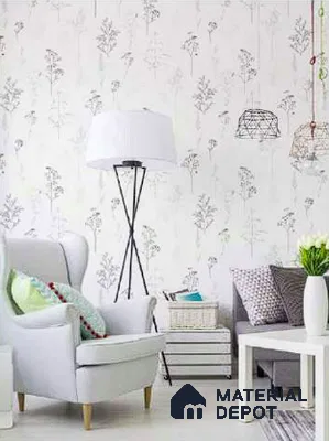 N2-3 | 10 Meter x 21 Inches Patterned Look Wallpaper - 57.41 Sq. Ft. | Minimum 15% wastage during installation