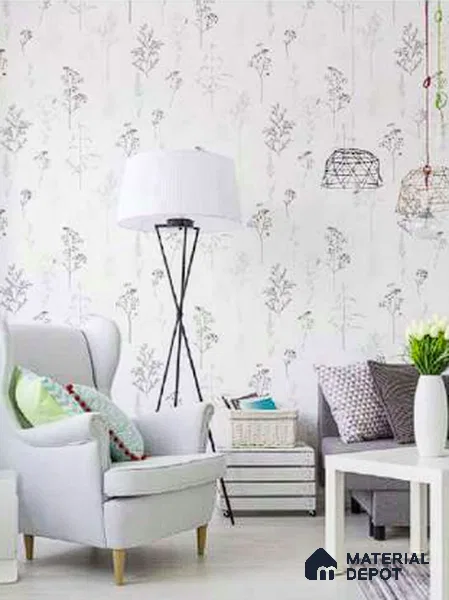 N2-3 | 10 Meter x 21 Inches Patterned Look Wallpaper - 57.41 Sq. Ft. | Minimum 15% wastage during installation
