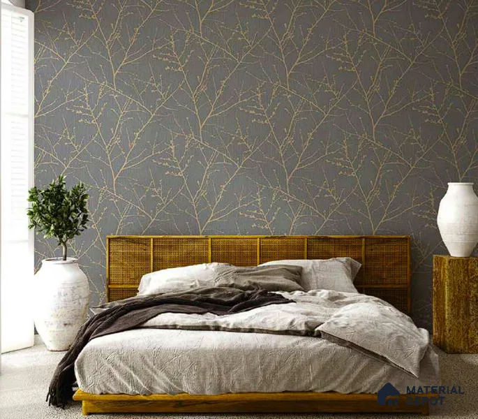 N3-3 | 10 Meter x 21 Inches Patterned Look Wallpaper - 57.41 Sq. Ft. | Minimum 15% wastage during installation