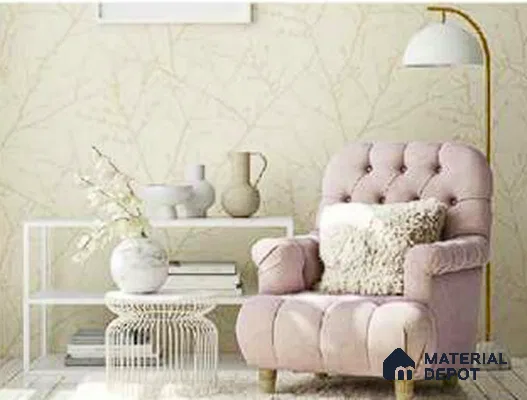 N3-5 | 10 Meter x 21 Inches Patterned Look Wallpaper - 57.41 Sq. Ft. | Minimum 15% wastage during installation