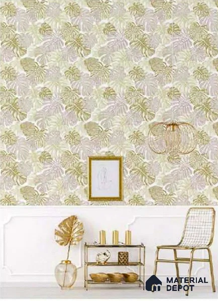 N4-3 | 10 Meter x 21 Inches Florals Look Wallpaper - 57.41 Sq. Ft. | Minimum 15% wastage during installation