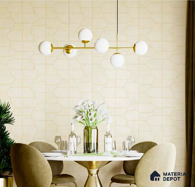 N5-1 | 10 Meter x 21 Inches Patterned Look Wallpaper - 57.41 Sq. Ft. | Minimum 15% wastage during installation