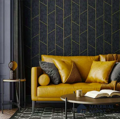 N6-1 | 10 Meter x 21 Inches Geometric Look Wallpaper - 57.41 Sq. Ft. | Minimum 15% wastage during installation