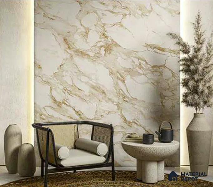 NM02 | 10 Meter x 21 Inches Marble Look Wallpaper - 57.41 Sq. Ft. | Minimum 10% wastage during installation