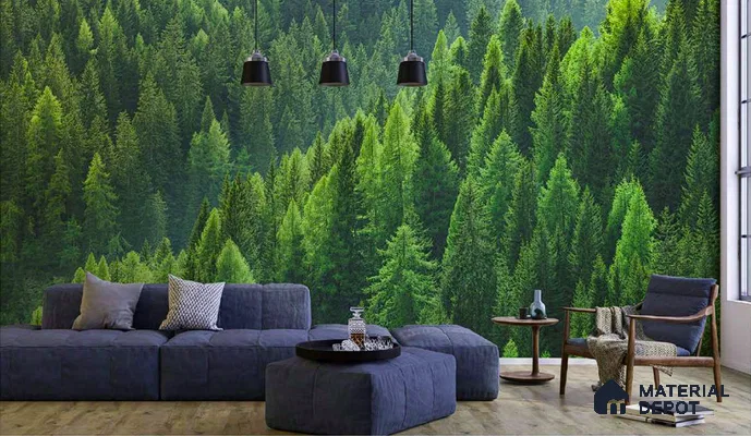 NM03 | 10 Meter x 21 Inches Tropical Look Wallpaper - 57.41 Sq. Ft. | Minimum 15% wastage during installation