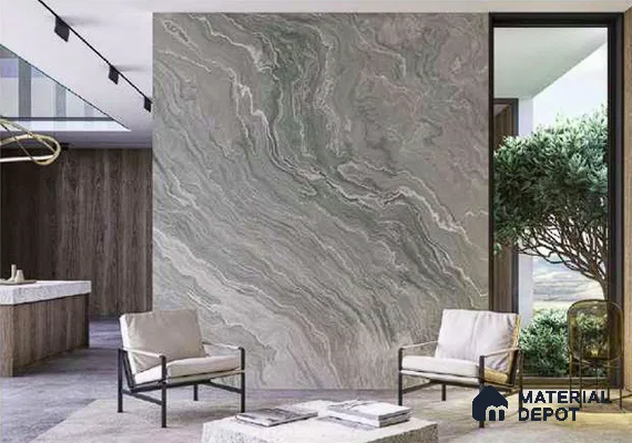 NM06 | 10 Meter x 21 Inches Marble Look Wallpaper - 57.41 Sq. Ft. | Minimum 10% wastage during installation