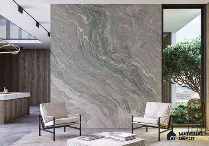 NM06 | 10 Meter x 21 Inches Marble Look Wallpaper - 57.41 Sq. Ft. | Minimum 10% wastage during installation