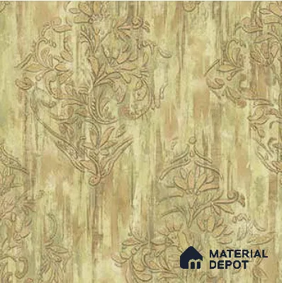 PAR905 | 10 Meter x 21 Inches Damask Look Wallpaper - 57.41 Sq. Ft. | Minimum 15% wastage during installation