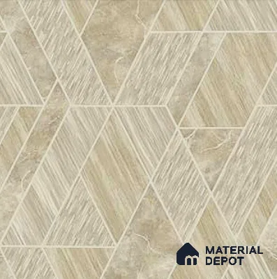 QUA1503 | 10 Meter x 21 Inches Geometric Look Wallpaper - 57.41 Sq. Ft. | Minimum 15% wastage during installation