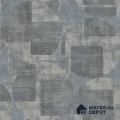 RE 25162 | 10 Meter x 21 Inches Geometric Look Wallpaper - 57.37 Sq. Ft. | Minimum 15% wastage during installation