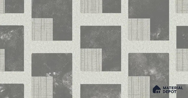 SY1143 F | 10 Meter x 21 Inches Geometric Look Wallpaper - 57.37 Sq. Ft. | Minimum 15% wastage during installation