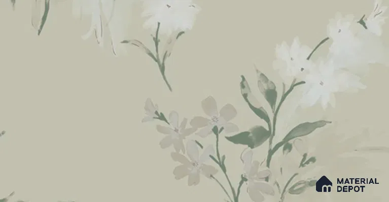 SY1171 F | 10 Meter x 21 Inches Florals Look Wallpaper - 57.37 Sq. Ft. | Minimum 15% wastage during installation