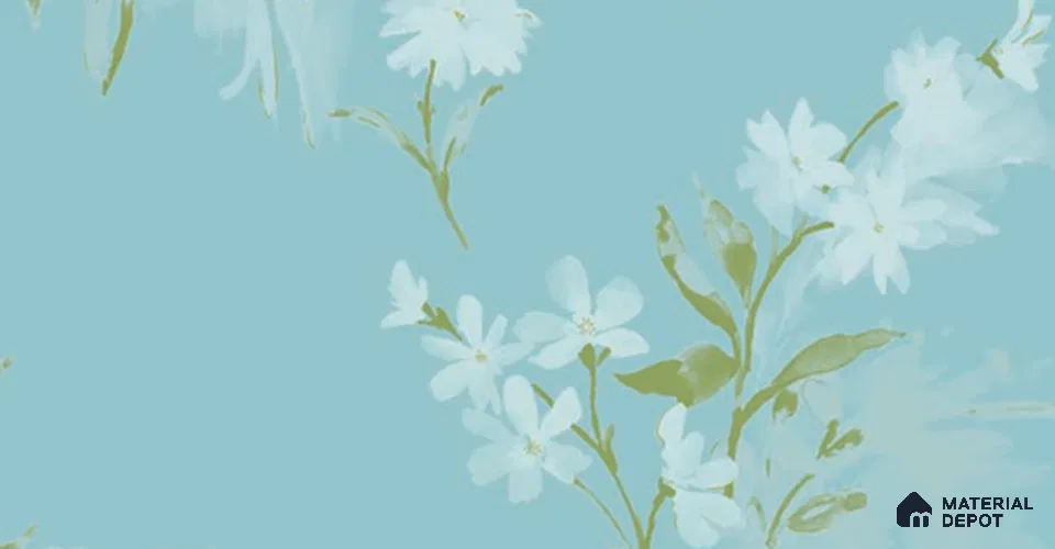 SY1173 F | 10 Meter x 21 Inches Florals Look Wallpaper - 57.37 Sq. Ft. | Minimum 15% wastage during installation