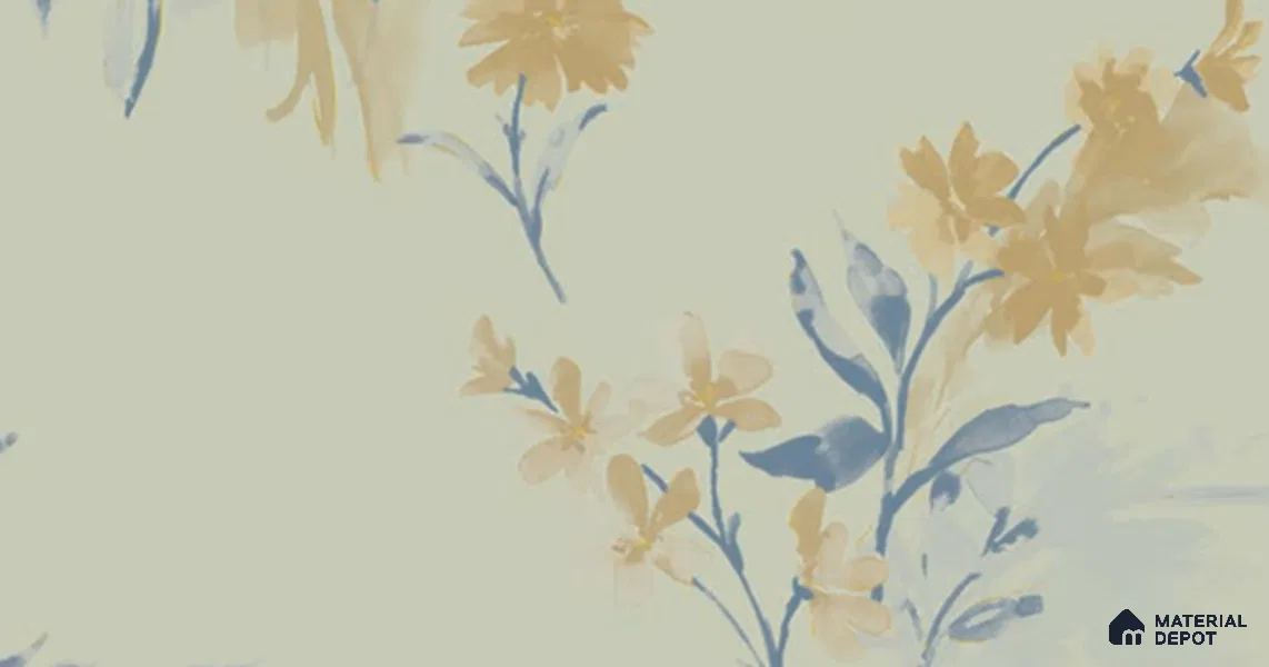 SY1175 F | 10 Meter x 21 Inches Florals Look Wallpaper - 57.37 Sq. Ft. | Minimum 15% wastage during installation