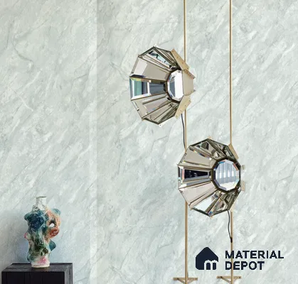 WK-110-26 | 10 Meter x 21 Inches Marble Look Wallpaper - 57.41 Sq. Ft. | Minimum 10% wastage during installation