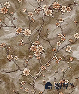 WK120-3 | 10 Meter x 21 Inches Florals Look Wallpaper - 57.41 Sq. Ft. | Minimum 15% wastage during installation
