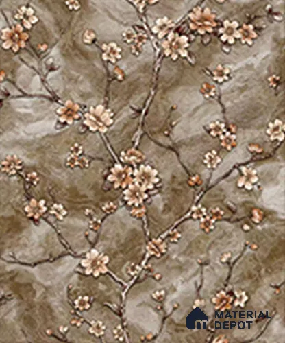 WK120-3 | 10 Meter x 21 Inches Florals Look Wallpaper - 57.41 Sq. Ft. | Minimum 15% wastage during installation