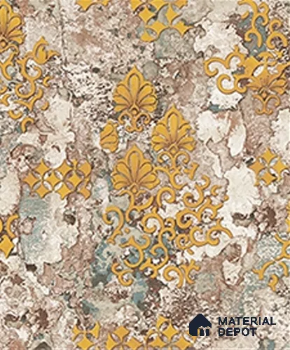WK120-8 | 10 Meter x 21 Inches Patterned Look Wallpaper - 57.41 Sq. Ft. | Minimum 15% wastage during installation