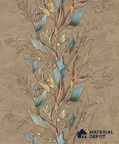 WK120-16 | 10 Meter x 21 Inches Florals Look Wallpaper - 57.41 Sq. Ft. | Minimum 15% wastage during installation