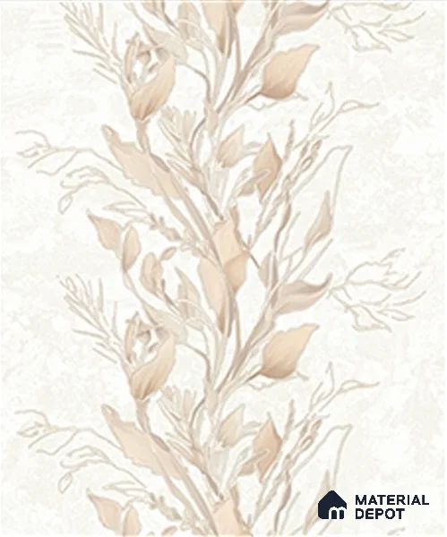 WK120-17 | 10 Meter x 21 Inches Florals Look Wallpaper - 57.41 Sq. Ft. | Minimum 15% wastage during installation