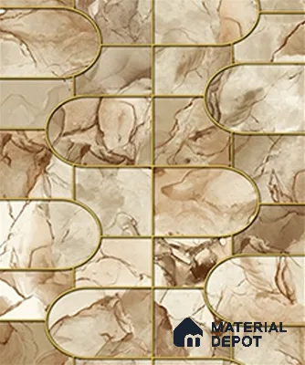 WK120-22 | 10 Meter x 21 Inches Patterned Look Wallpaper - 57.41 Sq. Ft. | Minimum 15% wastage during installation