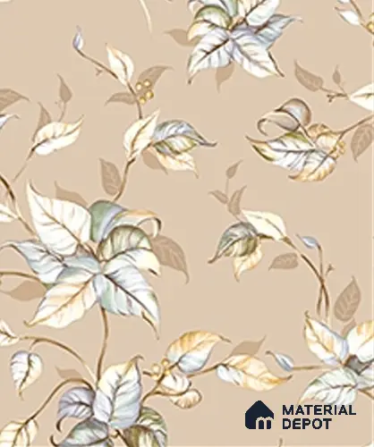 WK120-30 | 10 Meter x 21 Inches Florals Look Wallpaper - 57.41 Sq. Ft. | Minimum 15% wastage during installation