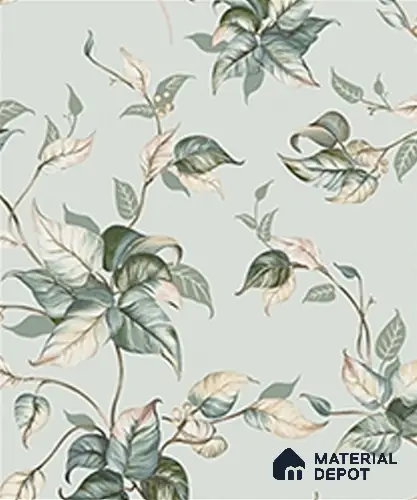 WK120-31 | 10 Meter x 21 Inches Florals Look Wallpaper - 57.41 Sq. Ft. | Minimum 15% wastage during installation